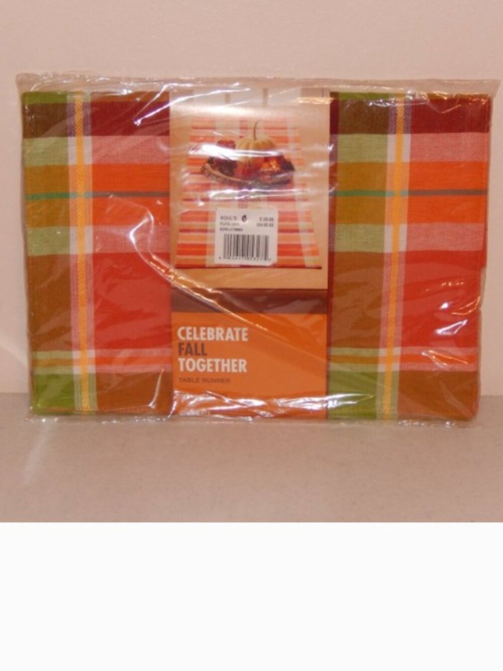 New Fall Table Runner Kohl's Celebrate Together Plaid